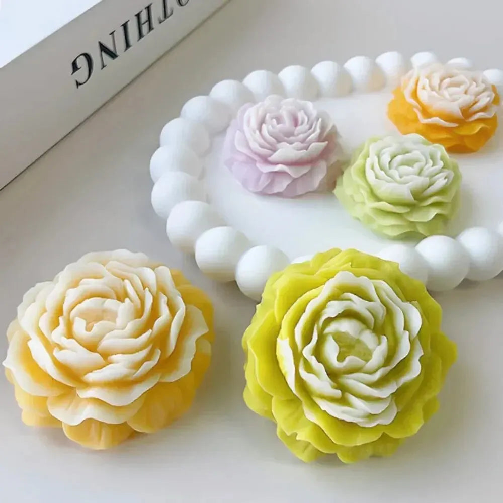 3D Rosenkerze