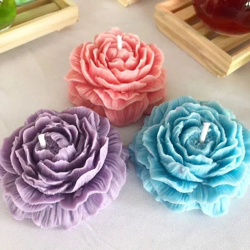 3D Rosenkerze