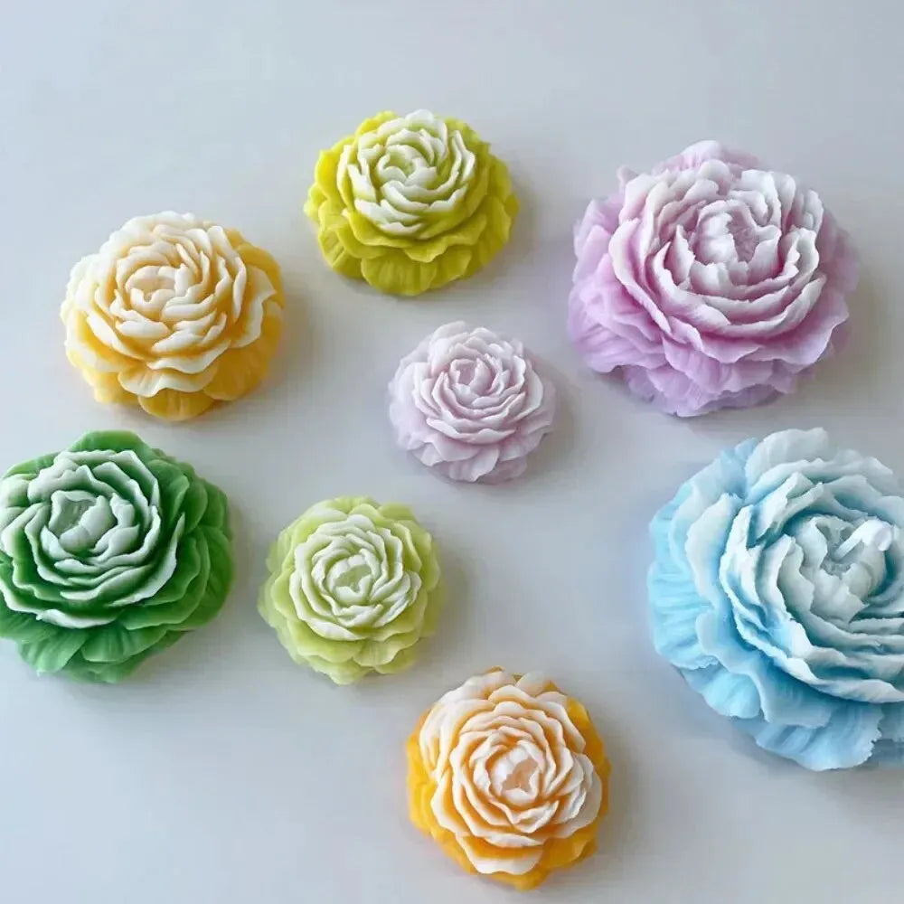 3D Rosenkerze