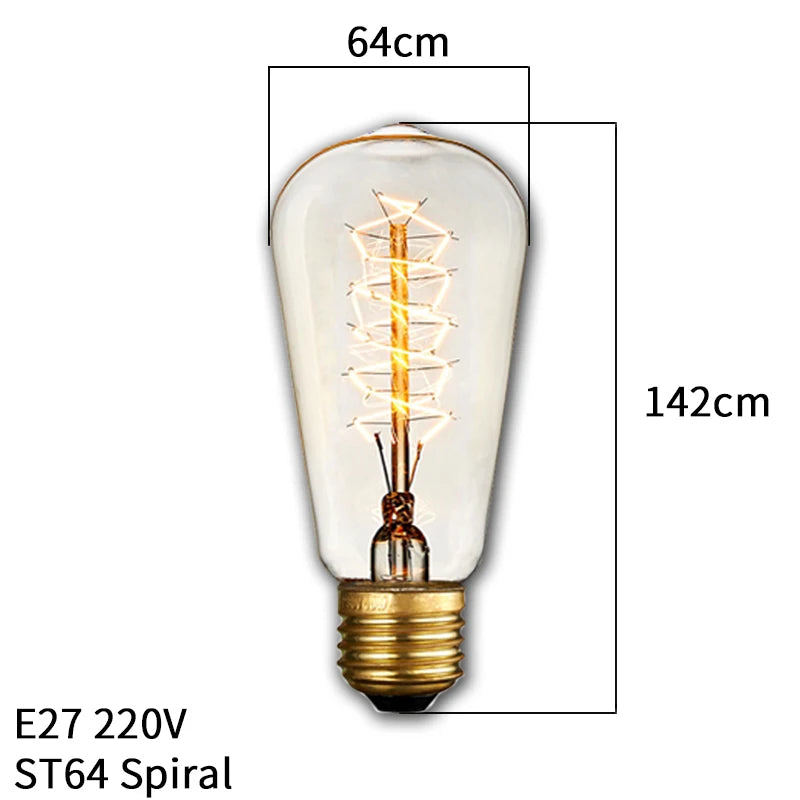 Retro Edison Leuchte