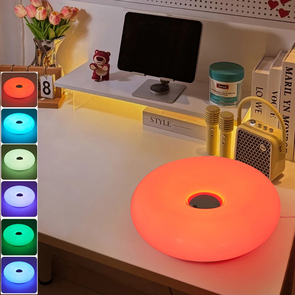 Bauhaus Donut Tischlampe