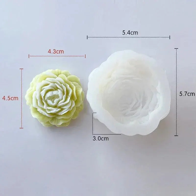 3D Rosenkerze