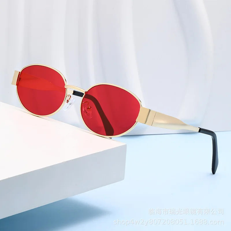 Fashion Oval Sunglasses Women