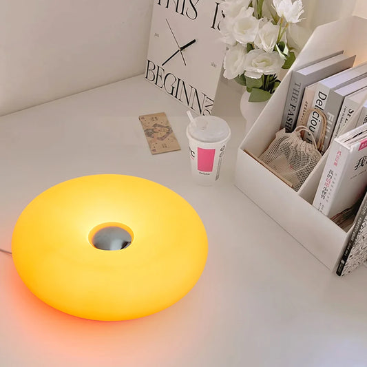 Bauhaus Donut Tischlampe
