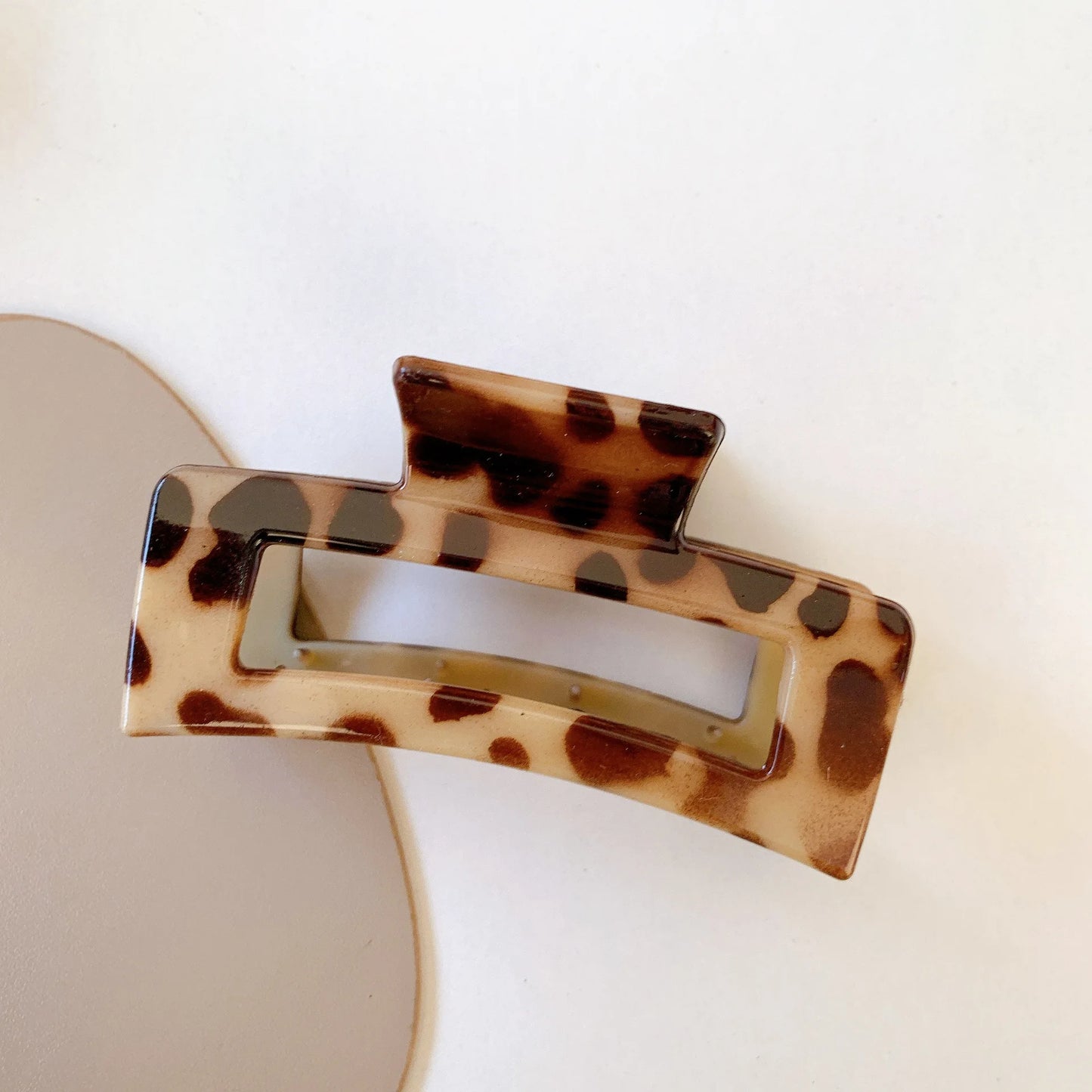 Animal Print Hair Claw
