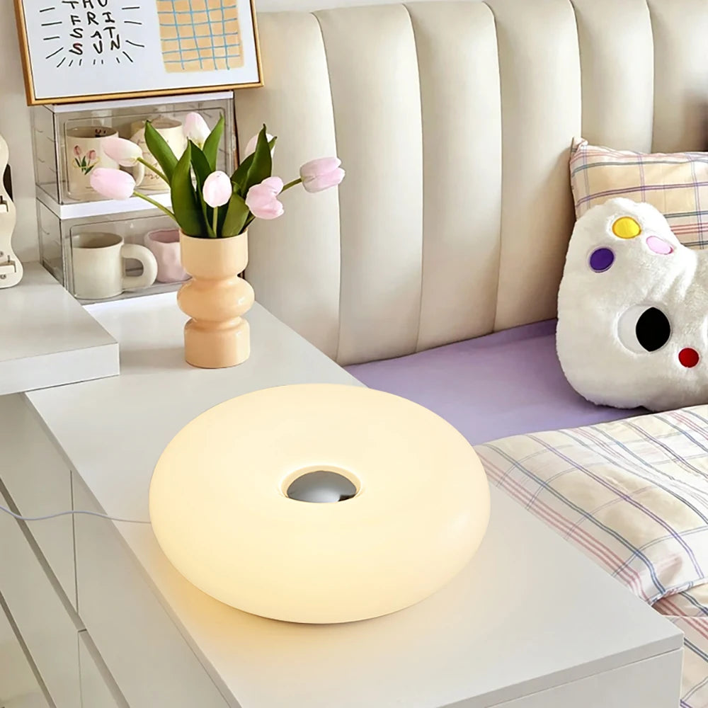 Bauhaus Donut Tischlampe