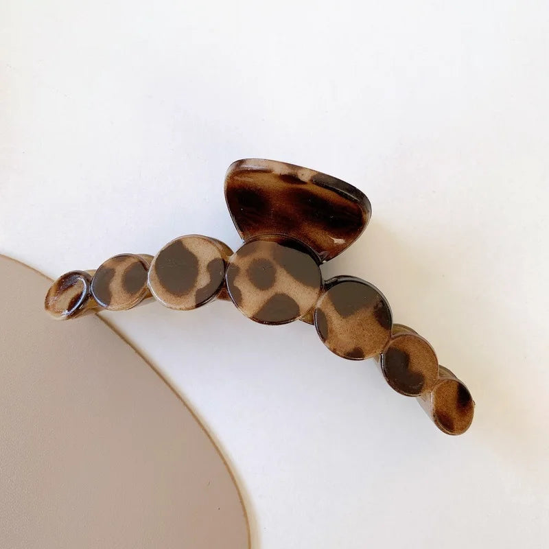 Animal Print Hair Claw