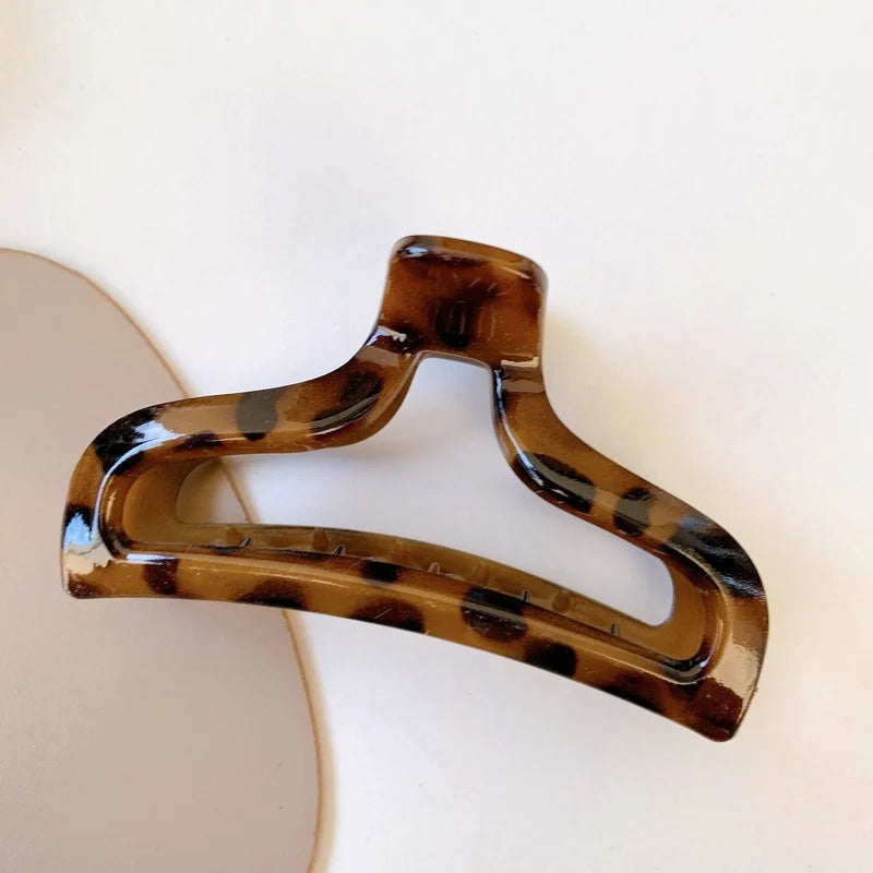 Animal Print Hair Claw