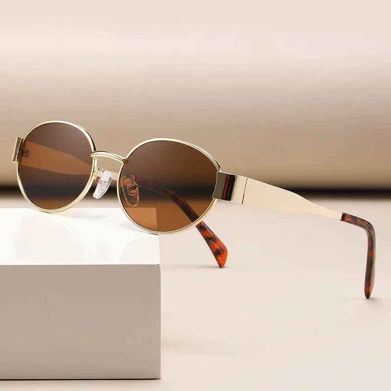 Fashion Oval Sunglasses Women