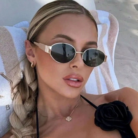 Fashion Oval Sunglasses Women