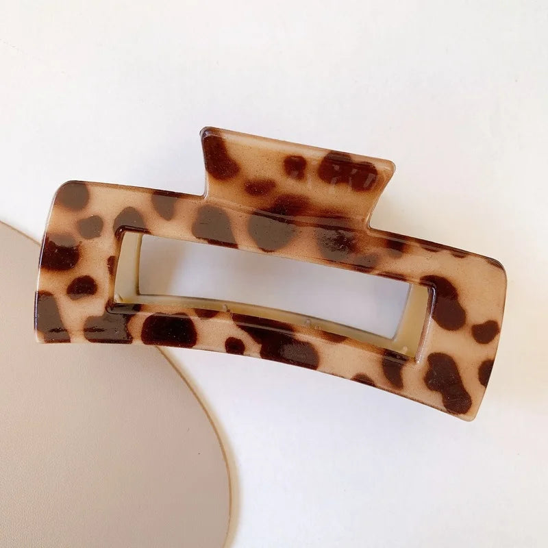 Animal Print Hair Claw