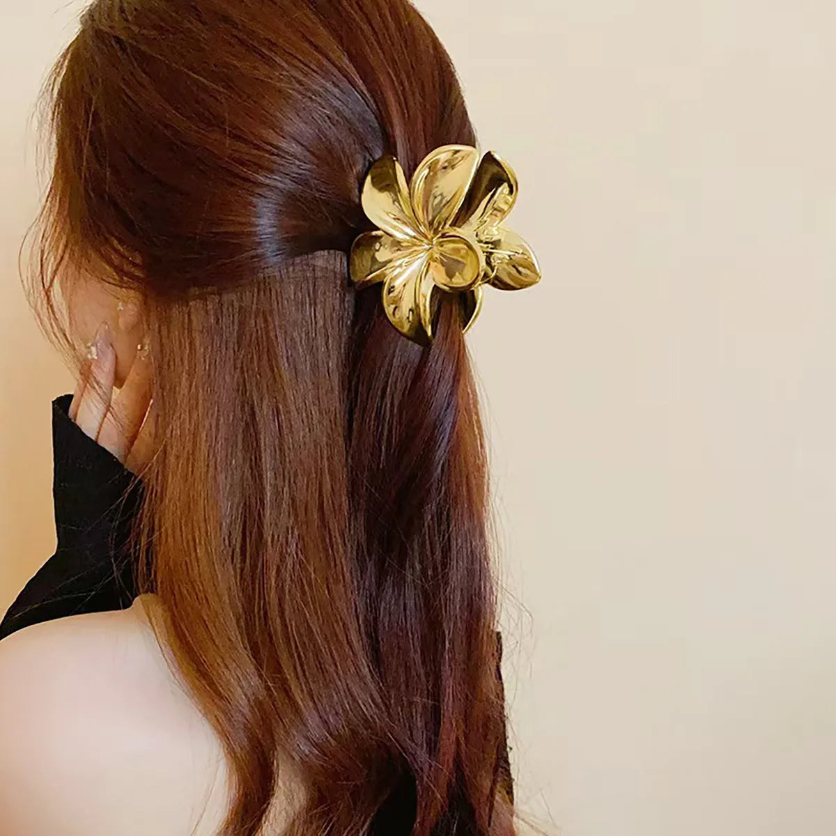 Flower Hair Claw Clip