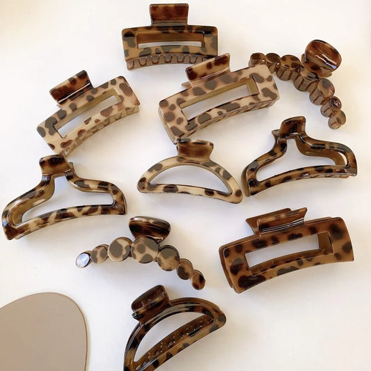 Animal Print Hair Claw