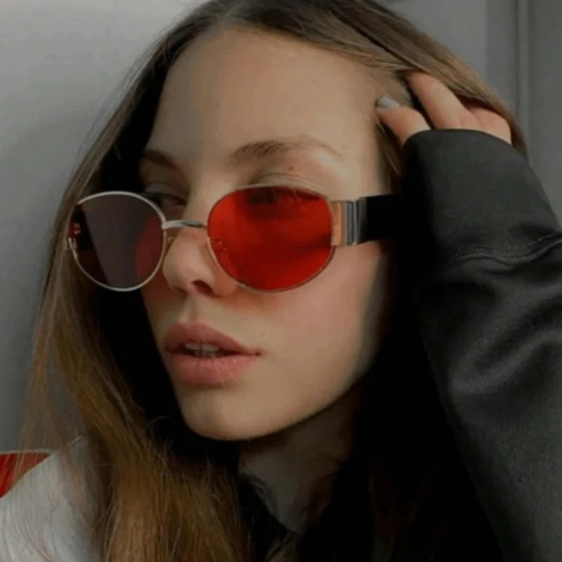 Fashion Oval Sunglasses Women
