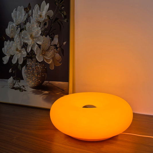Bauhaus Donut Tischlampe